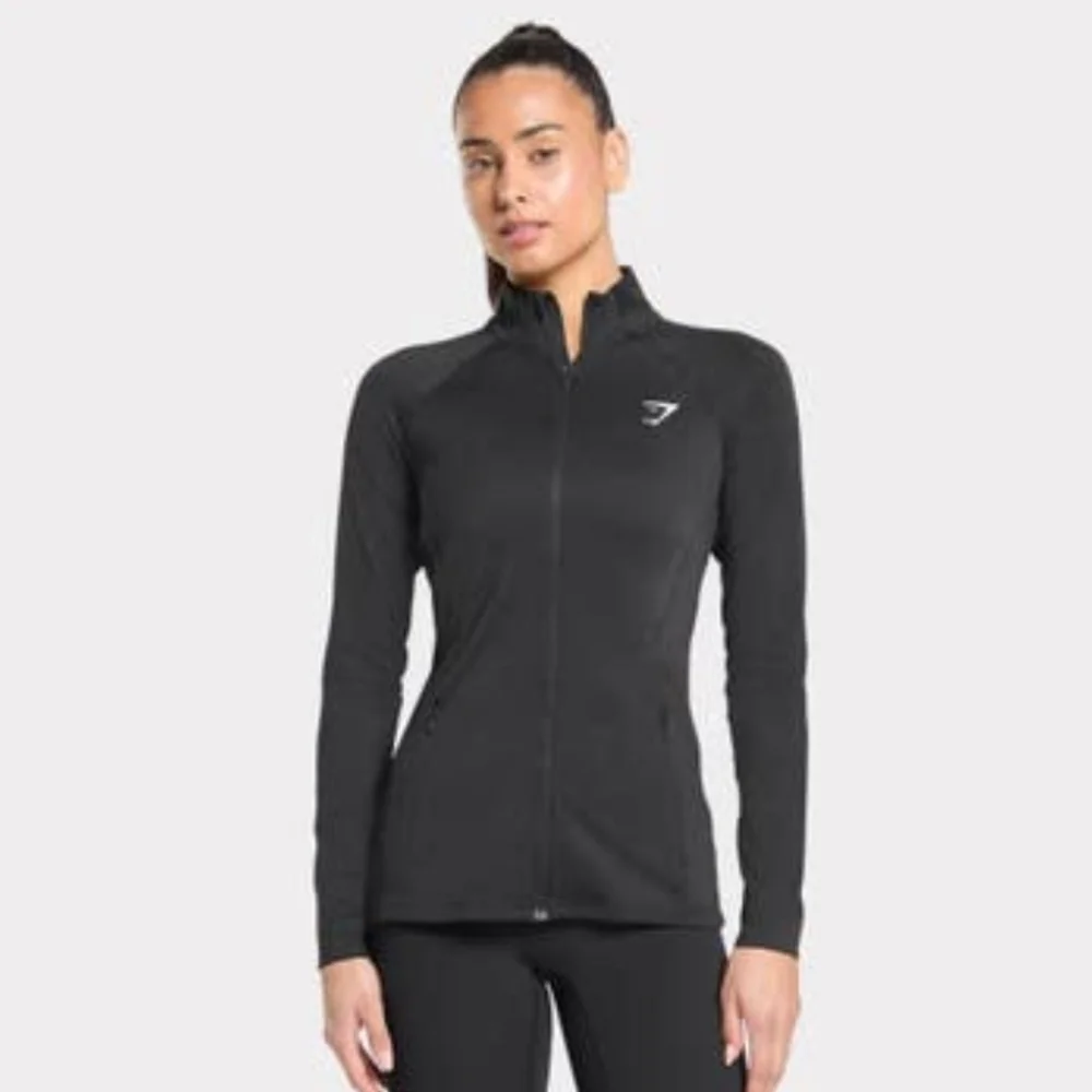 Gymshark Training Full-Zip Black Performance Jacket - Picture 2 of 10